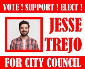 Jesse Trejo for City Council entry by RAMA