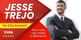 Jesse Trejo for City Council entry by Agung Gunawan