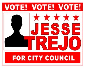 Jesse Trejo for City Council entry by kimberly teodocio