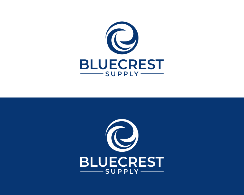 Logo Design for Bluecrest Supply