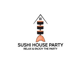 Sushi House Party entry by Monk Design