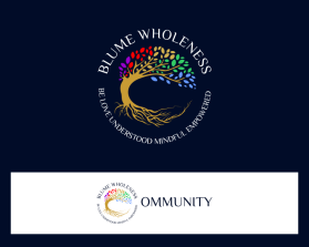 BLUME Wholeness  Community the logo will be used for the "C" in "C"ommunity/ Company name: Blume Wholeness Community entry by berkahe gusti