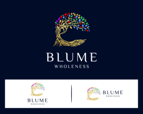 BLUME Wholeness  Community the logo will be used for the "C" in "C"ommunity/ Company name: Blume Wholeness Community entry by berkahe gusti