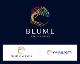 BLUME Wholeness  Community the logo will be used for the "C" in "C"ommunity/ Company name: Blume Wholeness Community entry by berkahe gusti