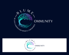 BLUME Wholeness  Community the logo will be used for the "C" in "C"ommunity/ Company name: Blume Wholeness Community entry by berkahe gusti