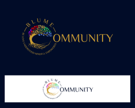 BLUME Wholeness  Community the logo will be used for the "C" in "C"ommunity/ Company name: Blume Wholeness Community entry by berkahe gusti