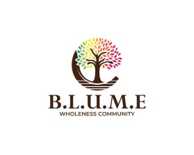 BLUME Wholeness  Community the logo will be used for the "C" in "C"ommunity/ Company name: Blume Wholeness Community entry by WIDOKO