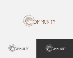 BLUME Wholeness  Community the logo will be used for the "C" in "C"ommunity/ Company name: Blume Wholeness Community entry by manmuhar10