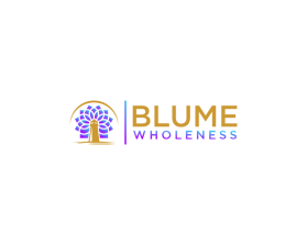 BLUME Wholeness  Community the logo will be used for the "C" in "C"ommunity/ Company name: Blume Wholeness Community entry by GeoGrap