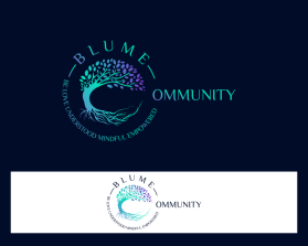 BLUME Wholeness  Community the logo will be used for the "C" in "C"ommunity/ Company name: Blume Wholeness Community entry by berkahe gusti
