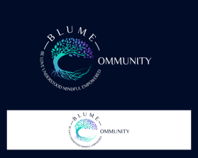 BLUME Wholeness  Community the logo will be used for the "C" in "C"ommunity/ Company name: Blume Wholeness Community entry by berkahe gusti