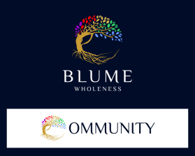 BLUME Wholeness  Community the logo will be used for the "C" in "C"ommunity/ Company name: Blume Wholeness Community entry by berkahe gusti