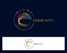 BLUME Wholeness  Community the logo will be used for the "C" in "C"ommunity/ Company name: Blume Wholeness Community entry by berkahe gusti