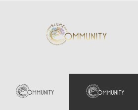 BLUME Wholeness  Community the logo will be used for the "C" in "C"ommunity/ Company name: Blume Wholeness Community entry by manmuhar10