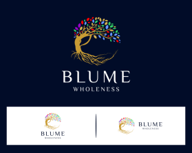 BLUME Wholeness  Community the logo will be used for the "C" in "C"ommunity/ Company name: Blume Wholeness Community entry by berkahe gusti
