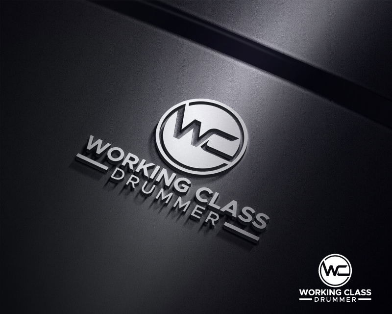 Logo Design for working class drummer or WorkingClassDrummer