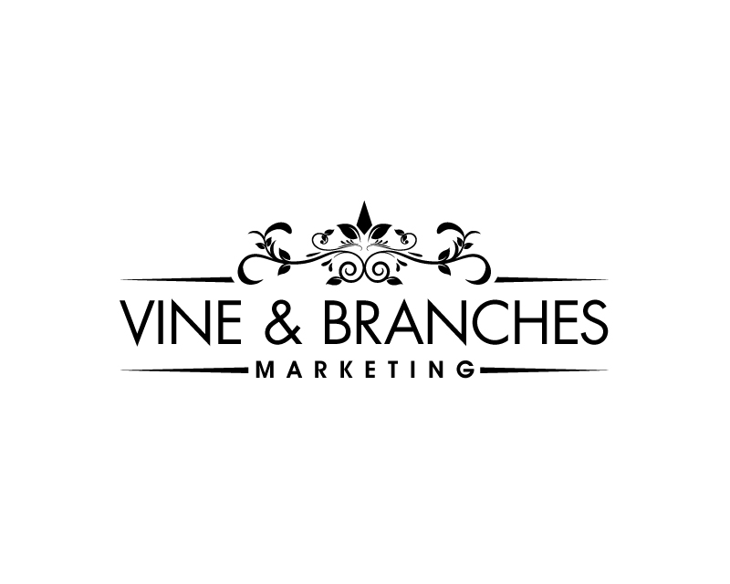 Logo Design for Vine & Branches Marketing