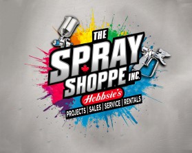 Winning entry: "Hobbsie's" The Spray Shoppe Inc entry by blxdesigns