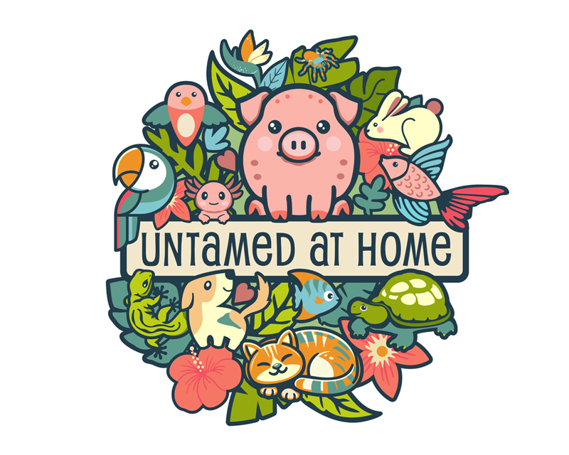 Logo Design for Untamed at Home