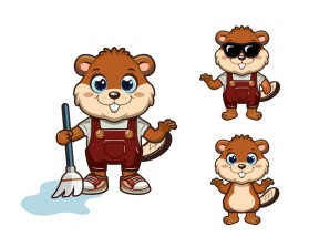 Beaver Icon for Property Management Company entry by Cat ODriscoll