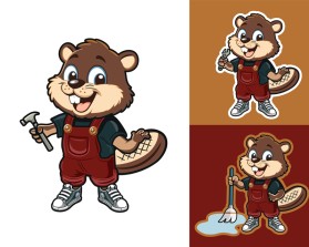 Beaver Icon for Property Management Company entry by Cat ODriscoll