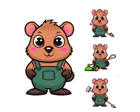 Beaver Icon for Property Management Company entry by Juan D. Montero