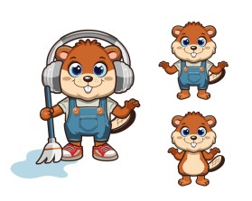 Beaver Icon for Property Management Company entry by Cat ODriscoll