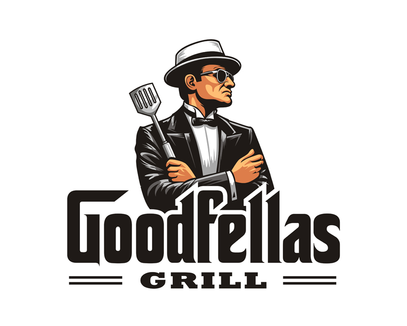 Logo Design for GoodFellas Grill