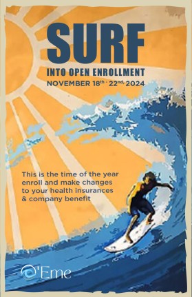Open Enrollment Posters for Employee Benefits entry by bayu_desain88