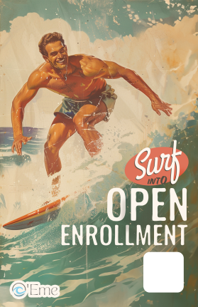 Open Enrollment Posters for Employee Benefits entry by Wilde_One