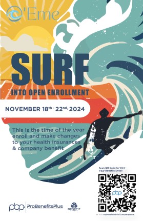 Open Enrollment Posters for Employee Benefits entry by bayu_desain88