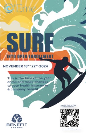 Open Enrollment Posters for Employee Benefits entry by bayu_desain88