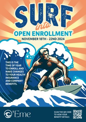 Winning entry: Open Enrollment Posters for Employee Benefits entry by IDesign Place