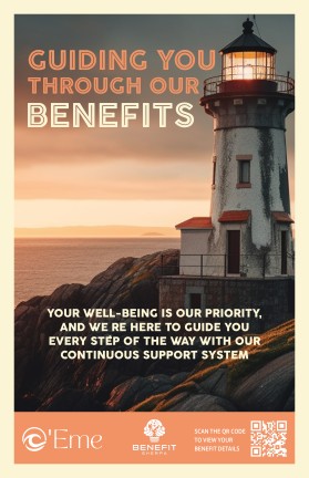 Open Enrollment Posters for Employee Benefits entry by IDesign Place