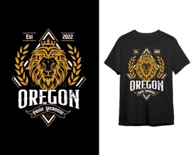 Oregon Pride Lacrosse entry by Bayu Agung Mahendra