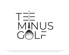 Tee Minus Golf entry by FXF Creations