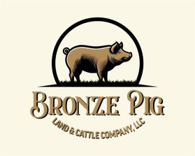 Bronze Pig Land & Cattle Company, LLC entry by rudi sumardi