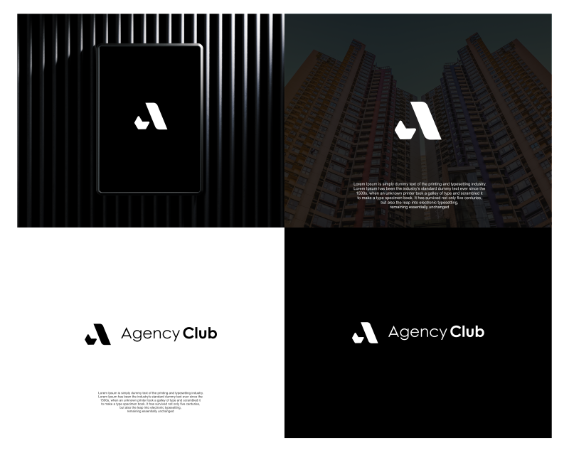 Logo Design for Agency Club (AgencyClub.co)