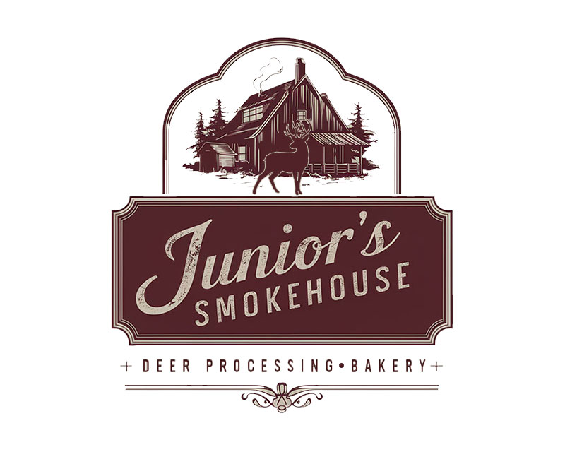 Logo Design for Junior's Smokehouse