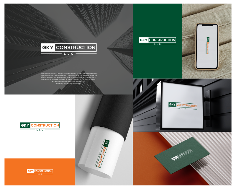 Logo Design for GKY Construction LLC