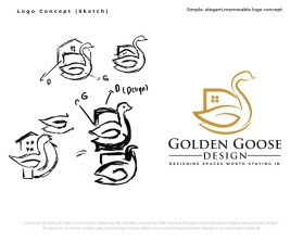 Golden Goose Design entry by FXF Creations