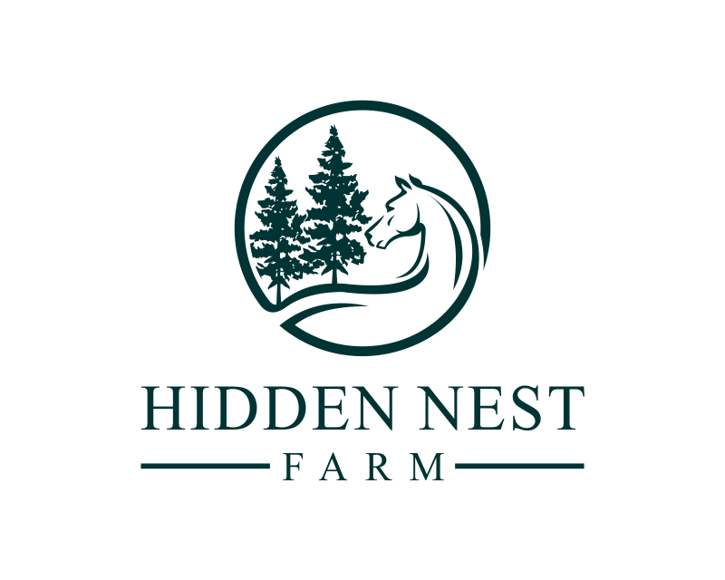 Logo Design for Hidden Nest Farm