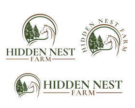 Hidden Nest Farm entry by twdesignstudio