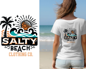 Salty Beach Clothing Co. entry by Ernest Booker