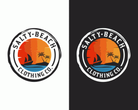 Salty Beach Clothing Co. entry by axolo
