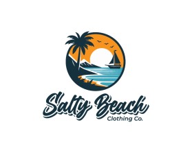 Salty Beach Clothing Co. entry by 78vector