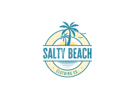 Salty Beach Clothing Co. entry by Infinarty.Design