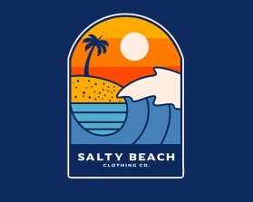 Salty Beach Clothing Co. entry by Panggih Abdi Legowo