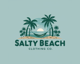 Salty Beach Clothing Co. entry by Nadine Gharbi