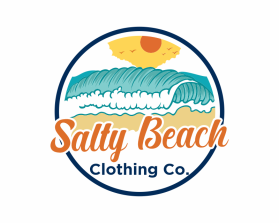 Salty Beach Clothing Co. entry by kus